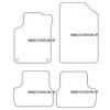 Alfombrillas para DS DS3 2010-03.2019 MTM