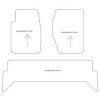 Alfombrillas para Land Rover Range Rover 5 porte 1970-1994 MTM
