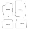 Alfombrillas para Mazda 6 I 02.2002-2008 MTM