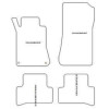 Alfombrillas para Mercedes CLK (W208) 1997-2003 MTM
