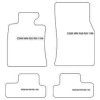 Alfombrillas para Mini Mini (R56 &R58) 11.2006-02.2014 MTM