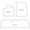 Alfombrillas para Renault Espace IV 2002-2011 MTM