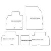 Alfombrillas para Renault Scenic III 04.2009-11.2016 MTM