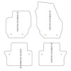 Alfombrillas para Volvo S80 II 03.2006-2016 MTM