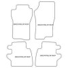 Alfombrillas para Nissan Patrol (Y60) 5 porte 1989-1997 MTM
