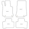 Alfombrillas para Mercedes GLC (C253) Coupe (anche Plug-in Hybrid) 09.2016-03.2023 MTM