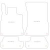 Alfombrillas para Mercedes Classe S (A217) Cabrio 2014- MTM