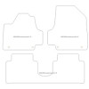 Alfombrillas para Hyundai Ioniq 5 (consolle centrale scorrevole) 2021- MTM