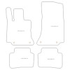 Alfombrillas para Mercedes Classe C (W206) (anche Mild Hybrid / Plug-in Hybrid) 06.2021- MTM