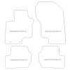 Alfombrillas para Mercedes Citan (W420) van 10.2021- MTM