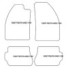Alfombrillas de terciopelo para Ford Fiesta V 2002-2004 MTM