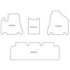 Alfombrillas de terciopelo para Kia Carnival II 2005-2007 MTM