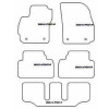 Alfombrillas de terciopelo para Mazda 5 III 7 posti 10.2010- MTM