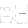 Alfombrillas de terciopelo para Mercedes SL 350 2001-2012 MTM