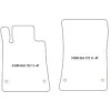 Alfombrillas de terciopelo para Mercedes SLK (R172) 03.2011- MTM