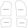 Alfombrillas de terciopelo para Nissan Primera (P-11) 06.1996-07.2002 MTM