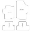 Alfombrillas de terciopelo para Peugeot 1007 2005-2009 MTM