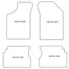 Alfombrillas de terciopelo para Renault Clio I 1990-1998 MTM