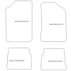 Alfombrillas de terciopelo para Suzuki Baleno 4 porte 1996-2001 MTM