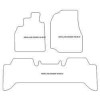 Alfombrillas de terciopelo para Toyota Land Cruiser 100 1998-2007 MTM