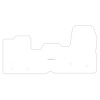 Alfombrillas de terciopelo para Ford Custom van (cambio manuale) 2013-2023 MTM