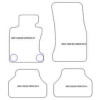 Alfombrillas de terciopelo para BMW Serie 5 (E60) X-Drive 07.2003-02.2010 MTM