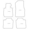 Alfombrillas de terciopelo para BMW Serie 3 (F34) Grand Turismo 06.2013-09.2020 MTM