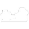 Alfombrillas de terciopelo para Peugeot Expert III van (anche Electric) 2016- MTM