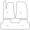 Alfombrillas de terciopelo para Tesla Model 3 07.2017-06.2020 MTM