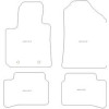 Alfombrillas de terciopelo para Hyundai i10 2020- MTM