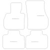 Alfombrillas de terciopelo para Mini Countryman (F60) Plug-in Hybrid 2020-10.2023 MTM