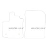 Alfombrillas de terciopelo para Renault Express Van 2021- MTM