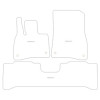 Alfombrillas de terciopelo para Mercedes EQE (X294) 2023- MTM