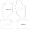 Alfombrillas de terciopelo para Opel Frontera 3 porte 1998-2004 MTM