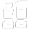 Alfombrilla personalizadas para BMW X3 (E83) 01.2004-10.2010 MTM