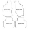 Alfombrilla personalizadas para Ford Maverick 5 porte 1993-08.2001 MTM