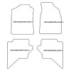 Alfombrilla personalizadas para Ford Ranger Doppia cabina 03.2005-2011 MTM