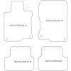 Alfombrilla personalizadas para Honda Accord VIII Tourer 09.2008-2012 MTM