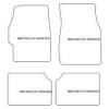 Alfombrilla personalizadas para Honda Civic VI 1995-2000 MTM