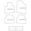 Alfombrilla personalizadas para Hyundai Santa Fe III (DM) 7 posti 2012-2019 MTM