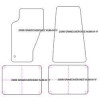 Alfombrilla personalizadas para Jeep Grand Cherokee II (WJ) 1999-2004 MTM