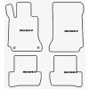 Alfombrilla personalizadas para Mercedes Classe C (W204) 04.2007-02.2014 MTM