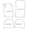 Alfombrilla personalizadas para Mercedes CLS (W219) 06.2004-10.2010 MTM