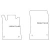 Alfombrilla personalizadas para Mercedes SLK (R171) 05.2004-02.2011 MTM