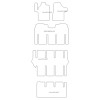 Alfombrilla personalizadas para Mercedes Viano (W639) extralong 08.2003-2014 MTM
