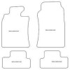 Alfombrilla personalizadas para Mini Mini (R50 & R53) 2001-10.2006 MTM