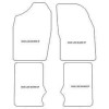 Alfombrilla personalizadas para Mitsubishi L200 2 porte 1998-2006 MTM