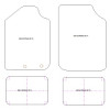 Alfombrilla personalizadas para Dacia Spring 2021- MTM