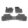 Alfombrillas goma para Seat Alhambra II 5 posti 09.2010-03.2022 MTM