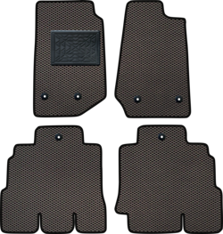 Alfombrillas para Jeep Wrangler 5 puertas 2007-09.2018 MTM EVA